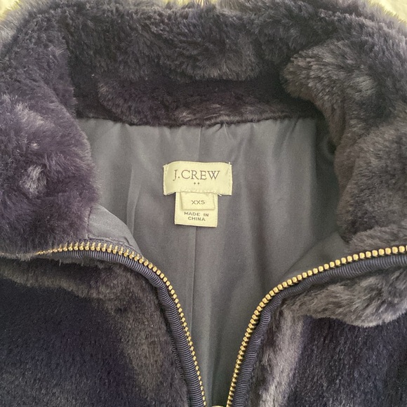 J Crew faux fur vest - Picture 2 of 4